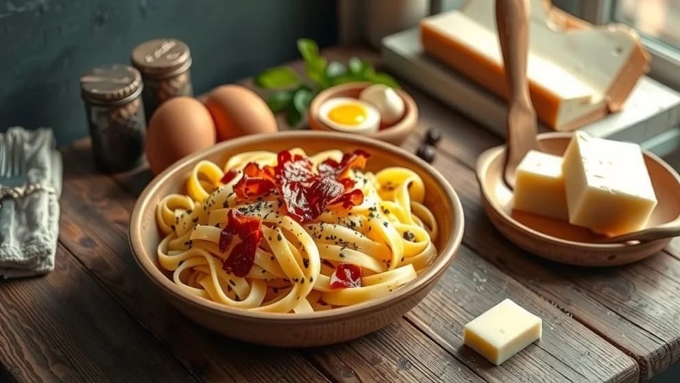 Pasta carbonara utan grädde så blir den bäst